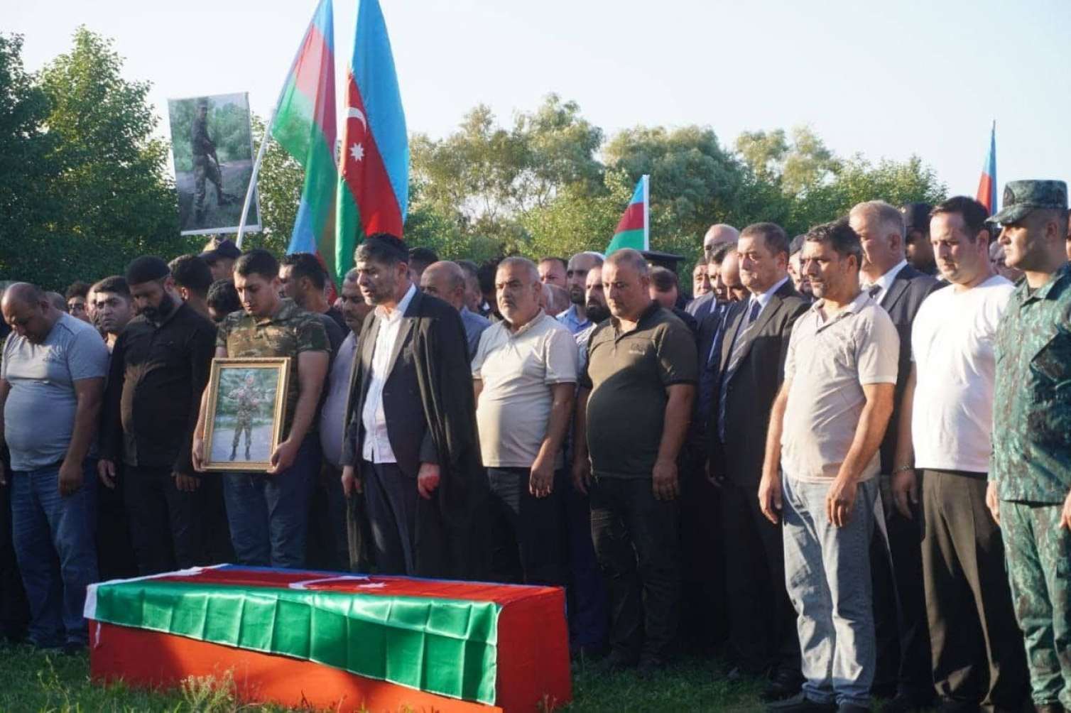 19 yaşlı şəhidimiz dəfn olundu - FOTO/VİDEO 