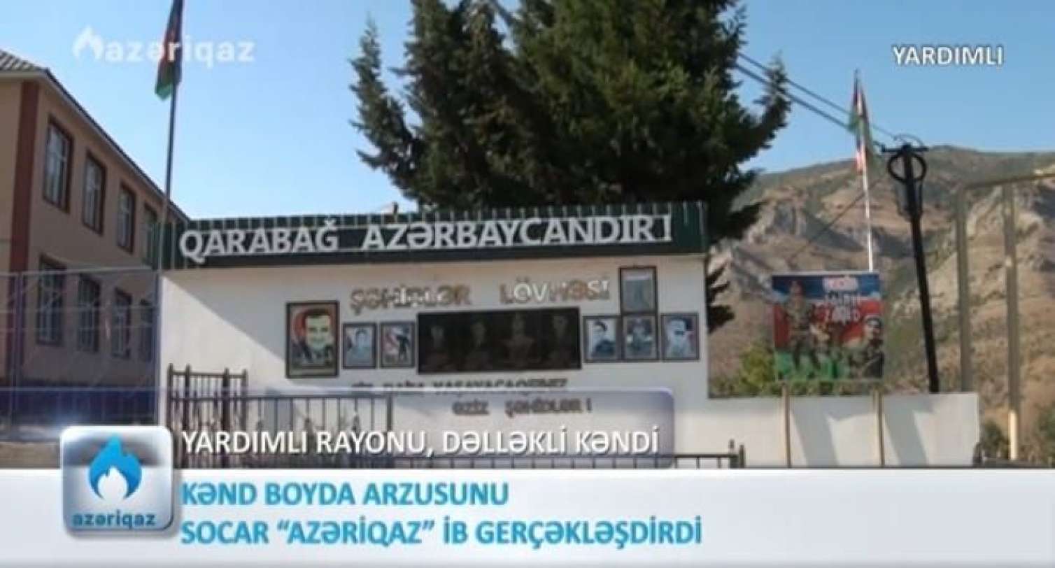 Şəhidin kənd boyda arzusunu “Azəriqaz” gerçəkləşdirdi - VİDEO 