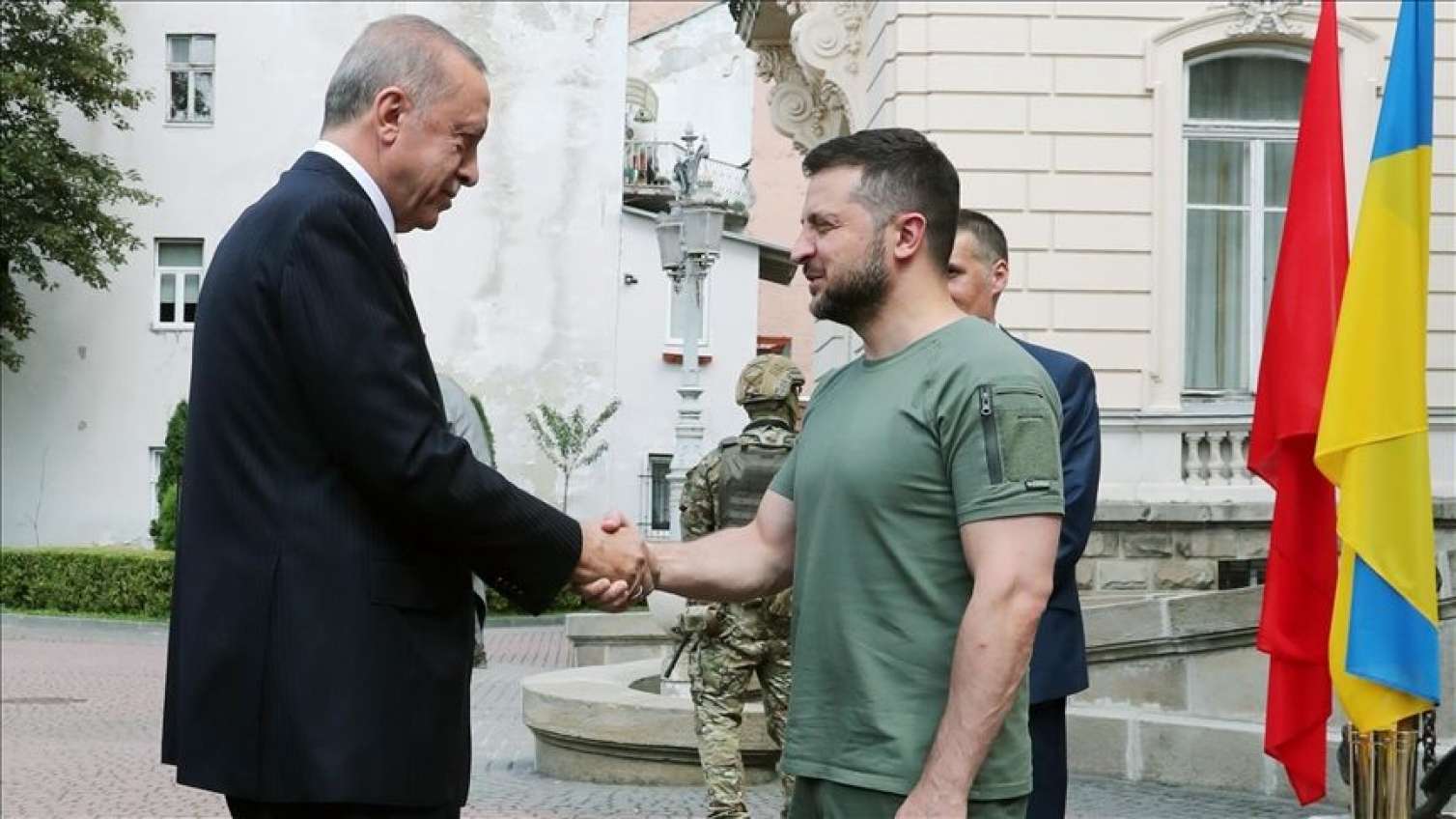 Zelenski Ərdoğana türkçə təşəkkür etdi 