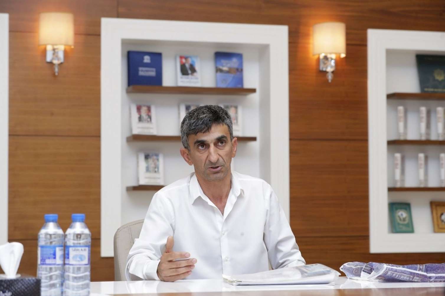 Sahil Babayev Xızıda vətəndaşları qəbul etdi -  FOTO