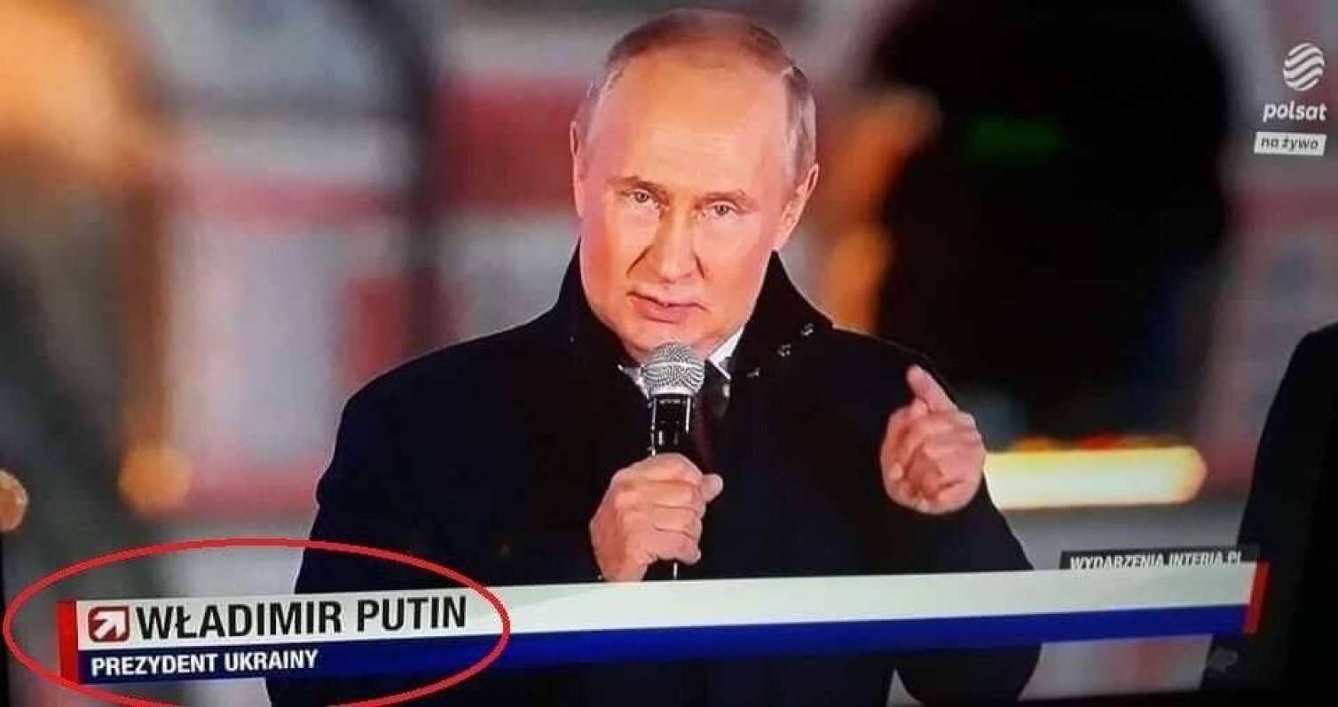 Putini Ukrayna prezidenti kimi təqdim etdilər 