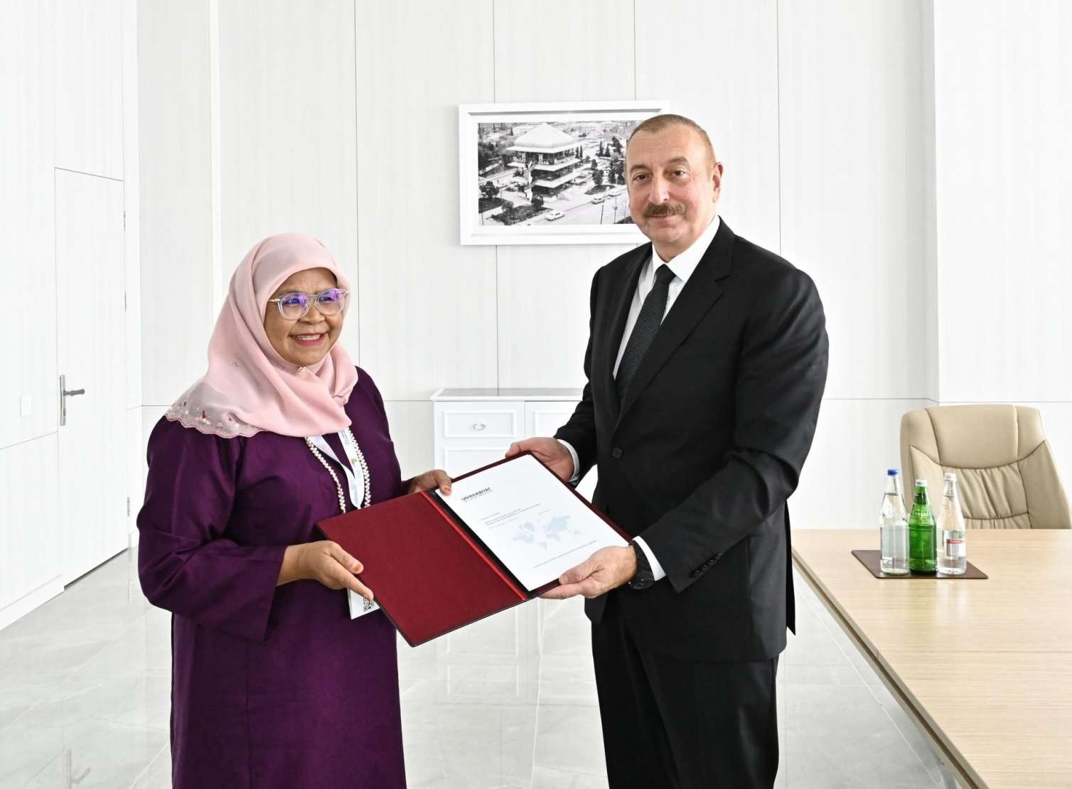 Prezident Ağdamda qəbul keçirdi - FOTO 