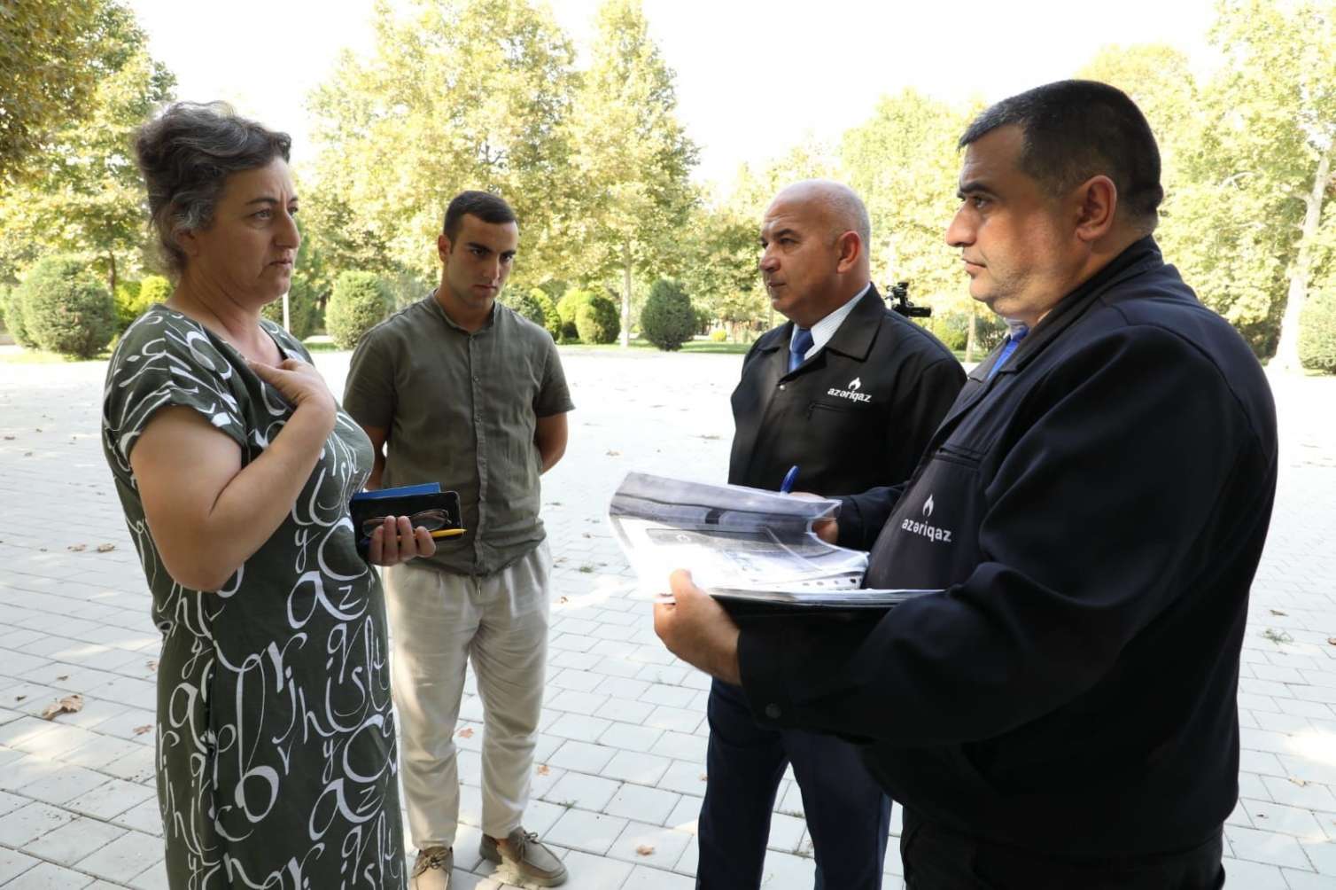 "Səyyar qəbul otağı" Bərdədə  -  FOTO