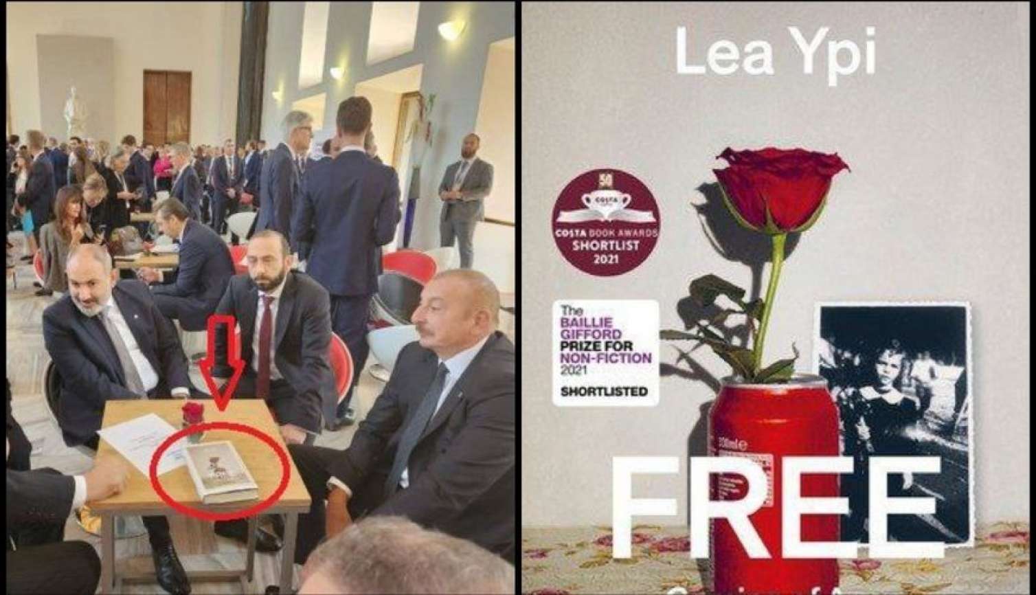 Prezidentlərin görüşündə masaya qoyulan kitab nəyə işarə edir? - FOTO 
