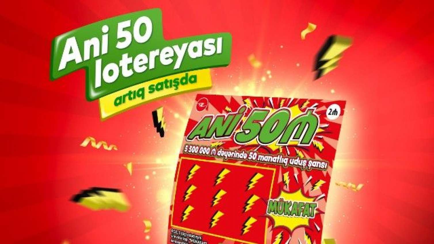 “Ani 50” lotereyası satışa çıxarıldı - FOTO 