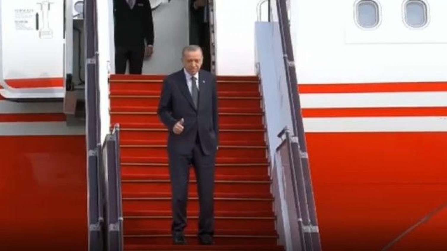 Zəngilan aeroportunu görən Ərdoğandan maraqlı reaksiya - VİDEO 