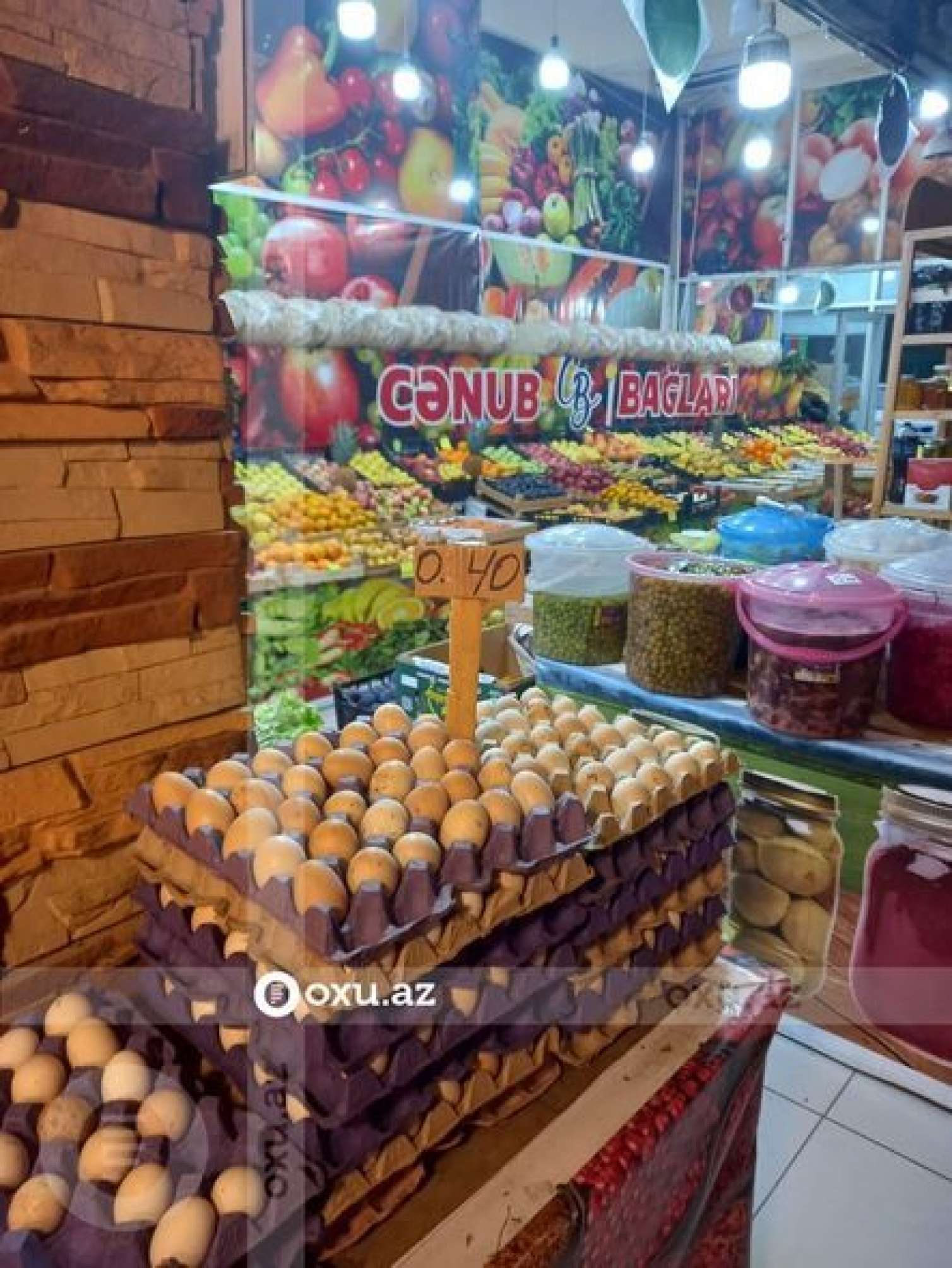 Azərbaycanda yumurta BAHALAŞDI - FOTO 