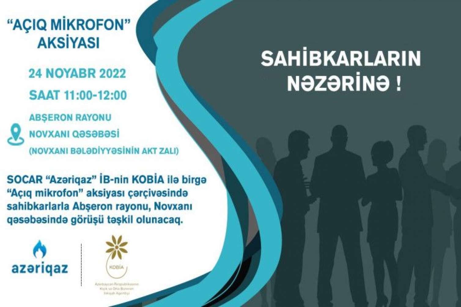 "Açıq mikrofon" Novxanıda qurulacaq 