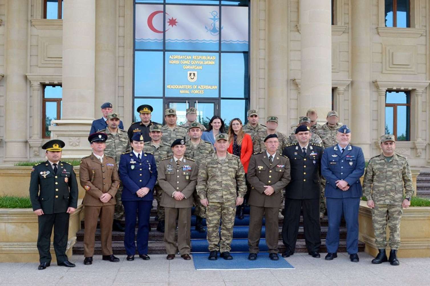 NATO nümayəndə heyəti Hərbi Dəniz Qüvvələrində olub 