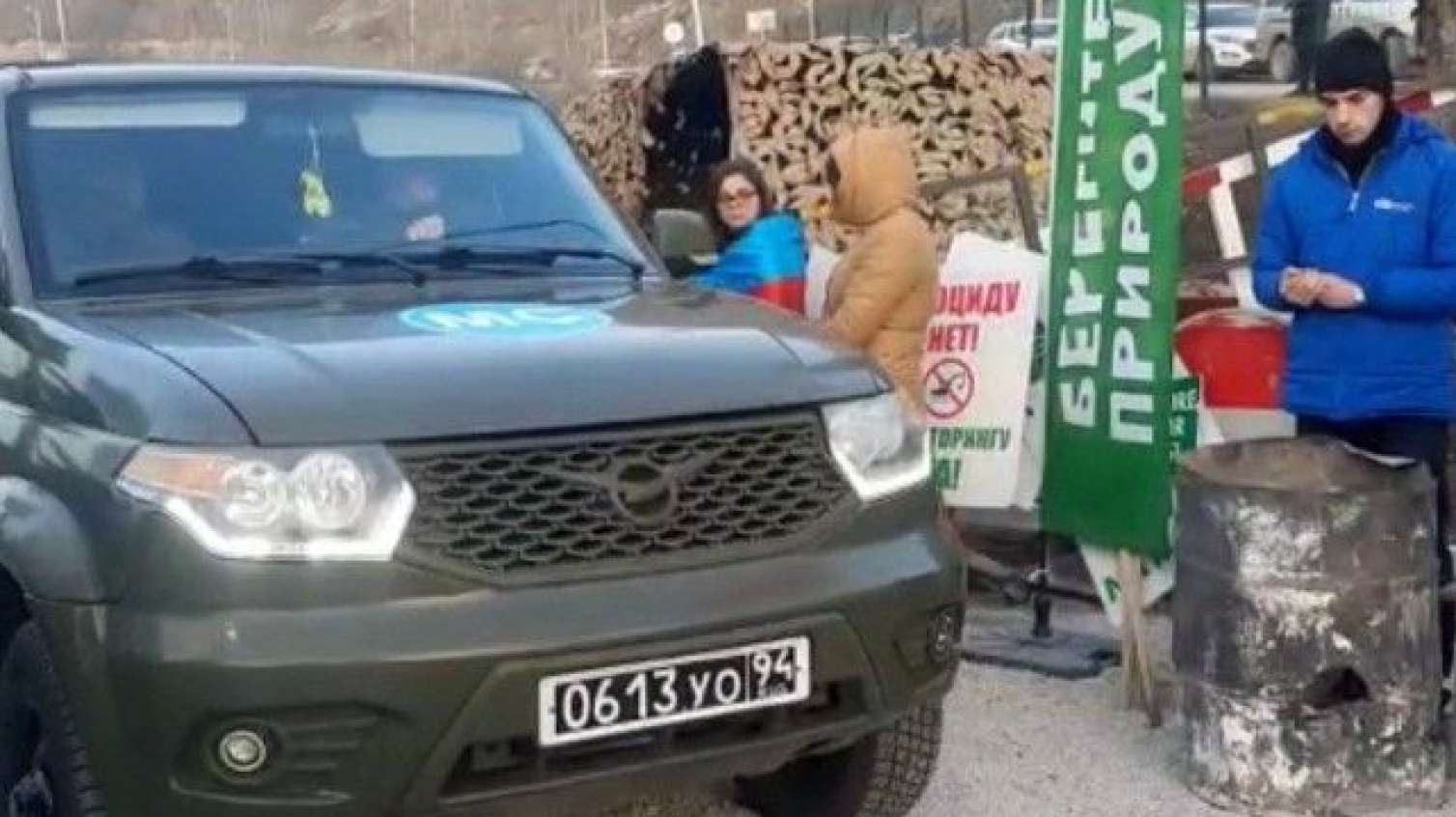 Xankəndidən Laçın istiqamətində sülhməramlıların daha bir avtomobili maneəsiz hərəkət etdi 