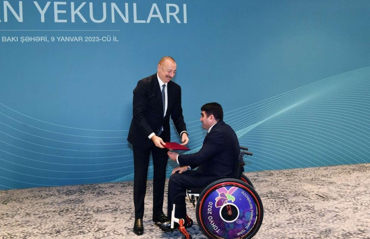 Prezident ötən ilin idman yekunlarına həsr olunmuş mərasimdə iştirak etdi -  Yenilənib