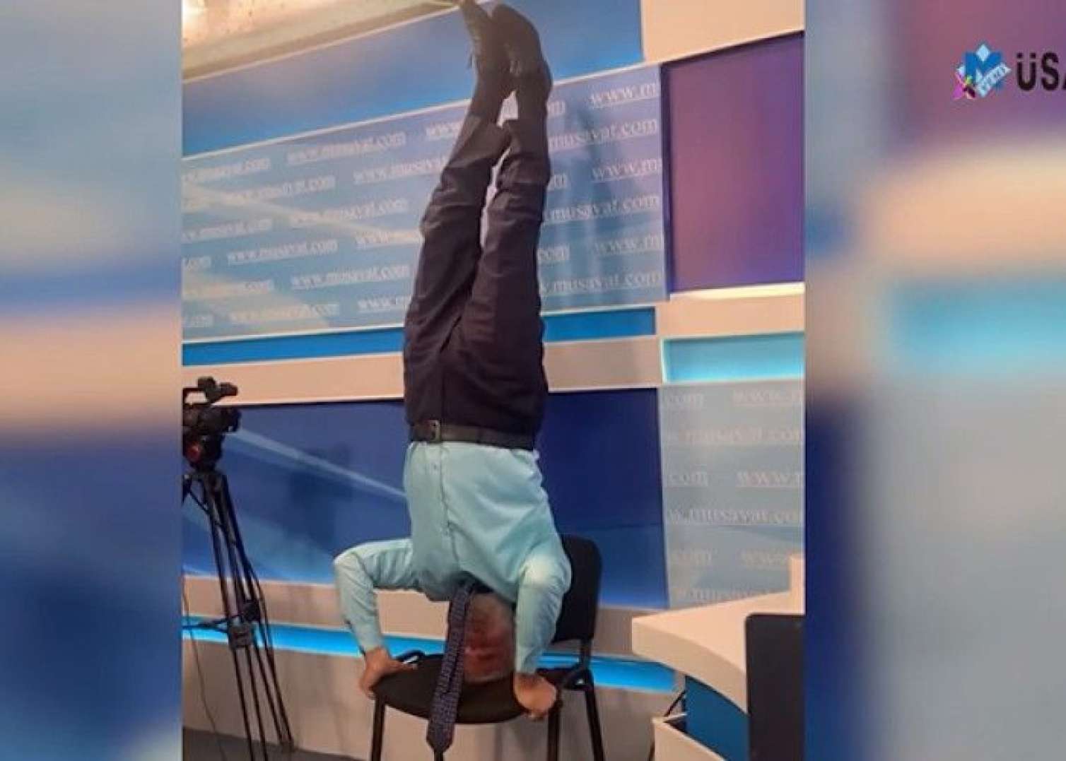 61-летний Немет Панахлы привлек к себе внимание - Видео 