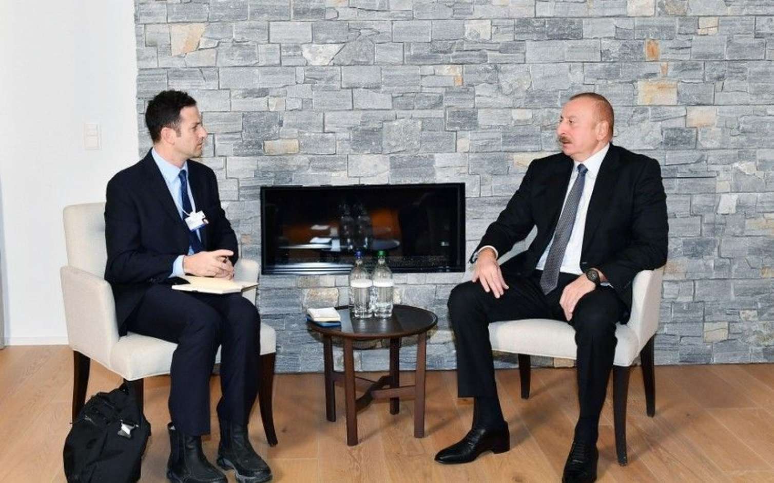 İlham Əliyev Cared Kohen ilə görüşdü -  FOTO