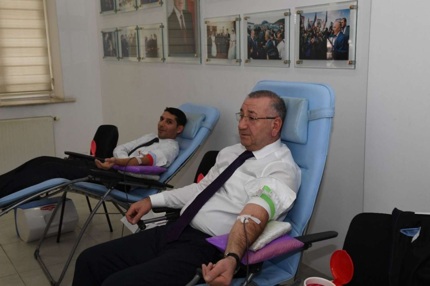 Dövlət Komitəsində qanvermə aksiyası keçirildi -  FOTO