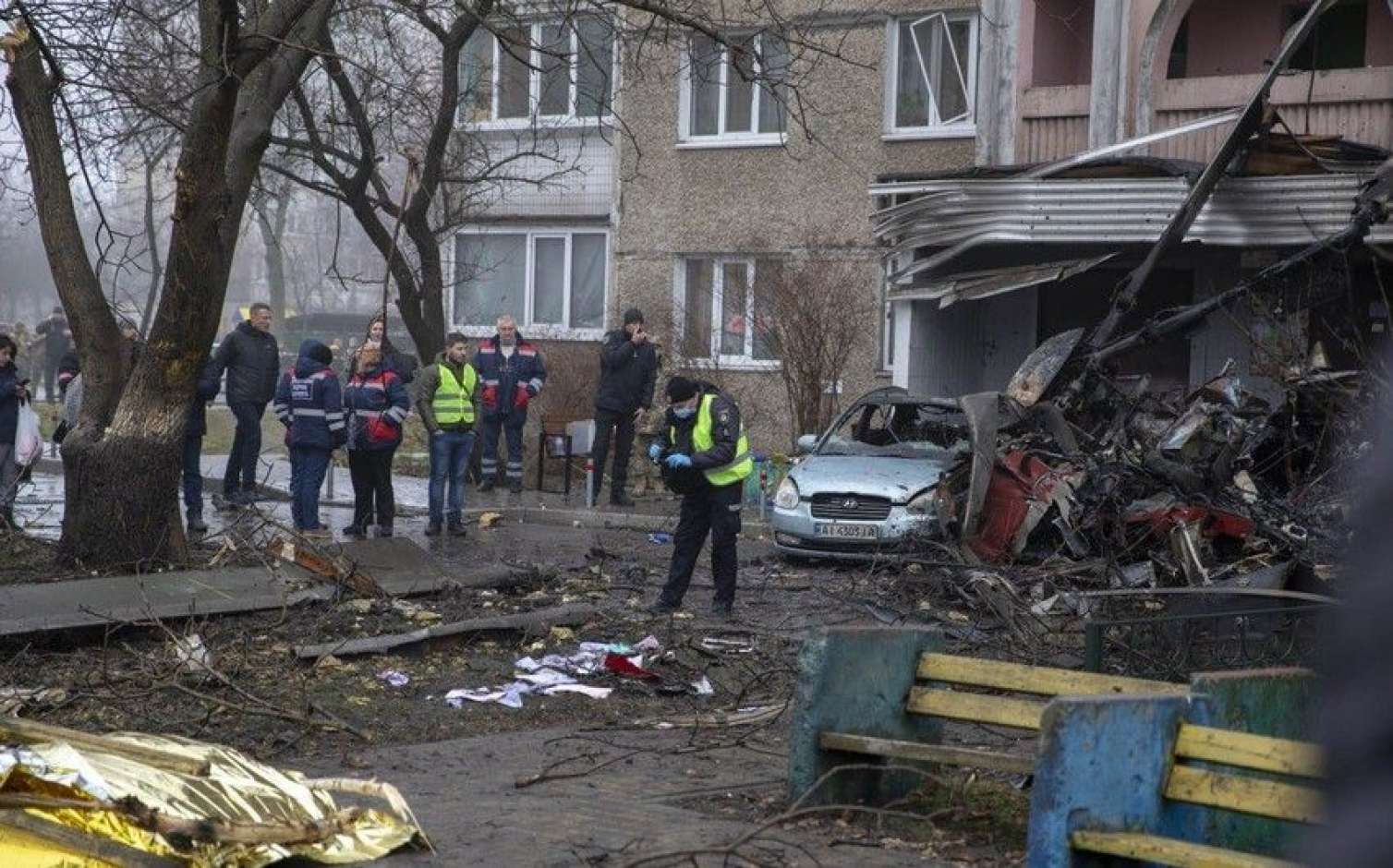 Ukraynada 3 günlük matəm elan olundu -  VİDEO