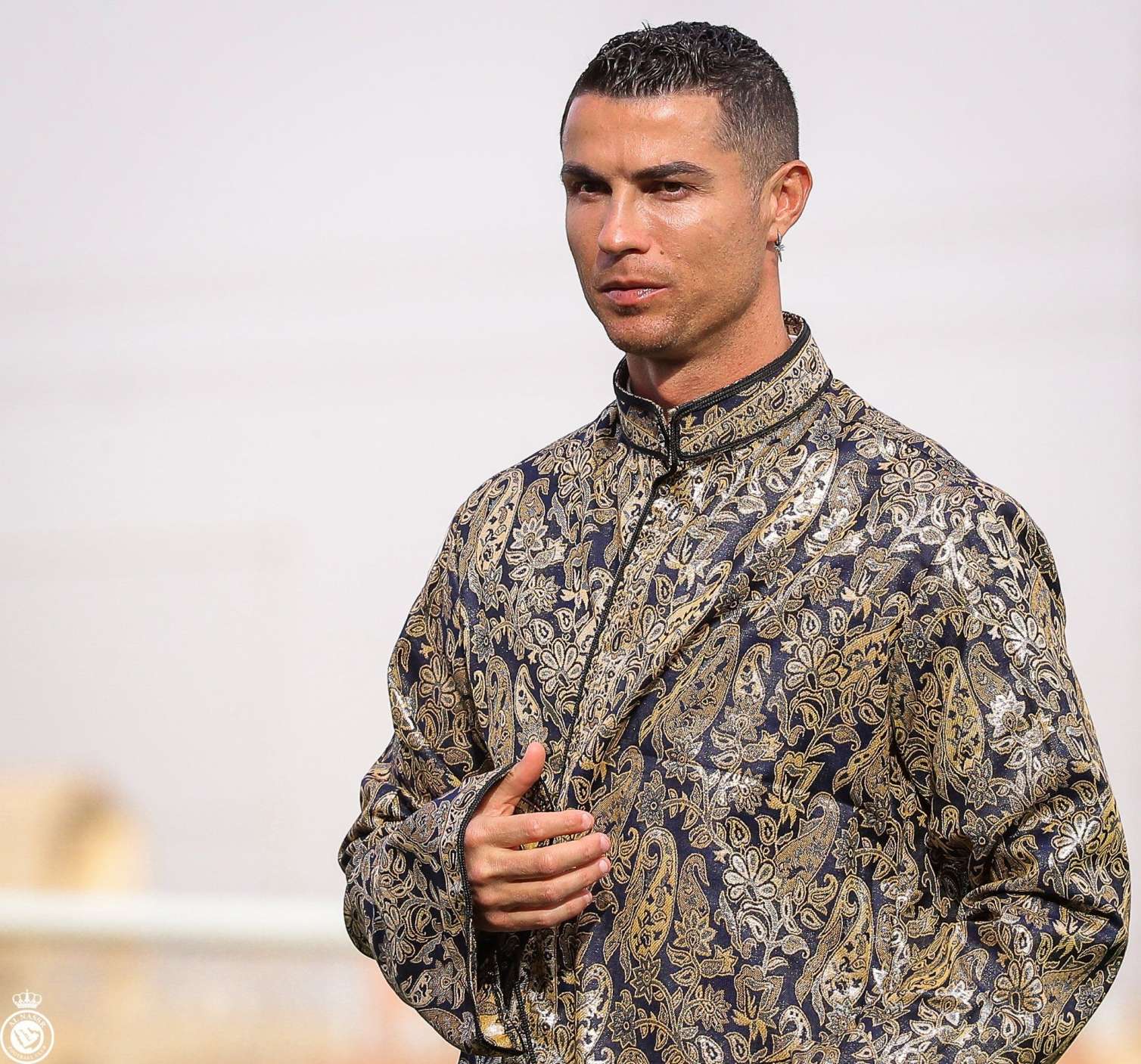 Ronaldo Ərəbistanın Müstəqillik Günündə -  FOTOLAR