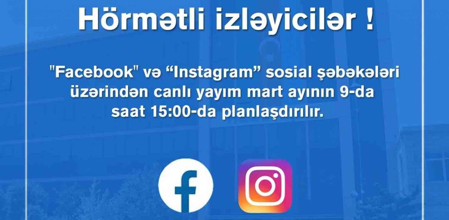 “Azəriqaz” rəhbərliyi canlı yayımda olacaq 
