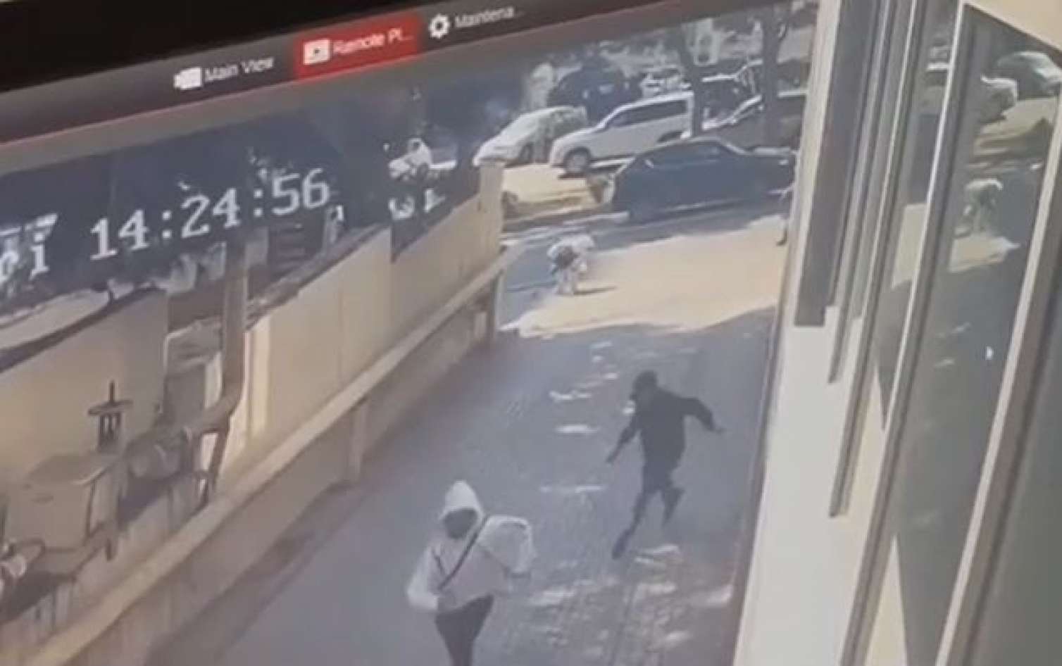 Dünənki atışmadan YENİ VİDEO 