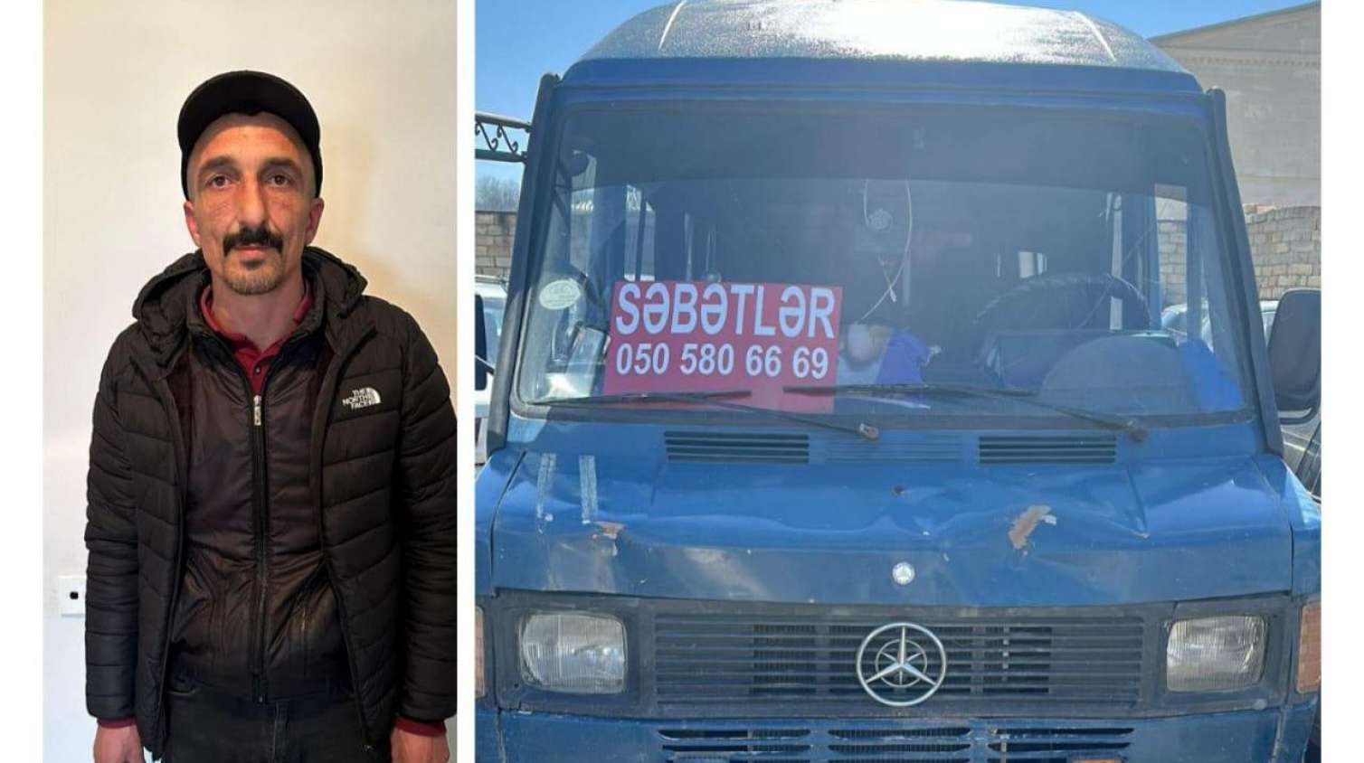 Narkotikin təsiri altında mikroavtobusu idarə edən şəxs saxlanılıb 