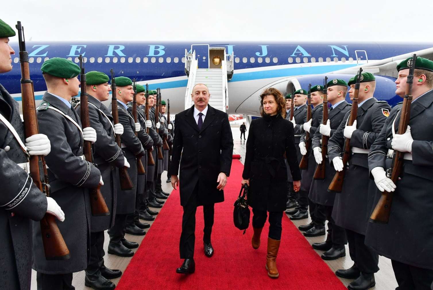 Prezident Almaniyaya getdi -  FOTO
