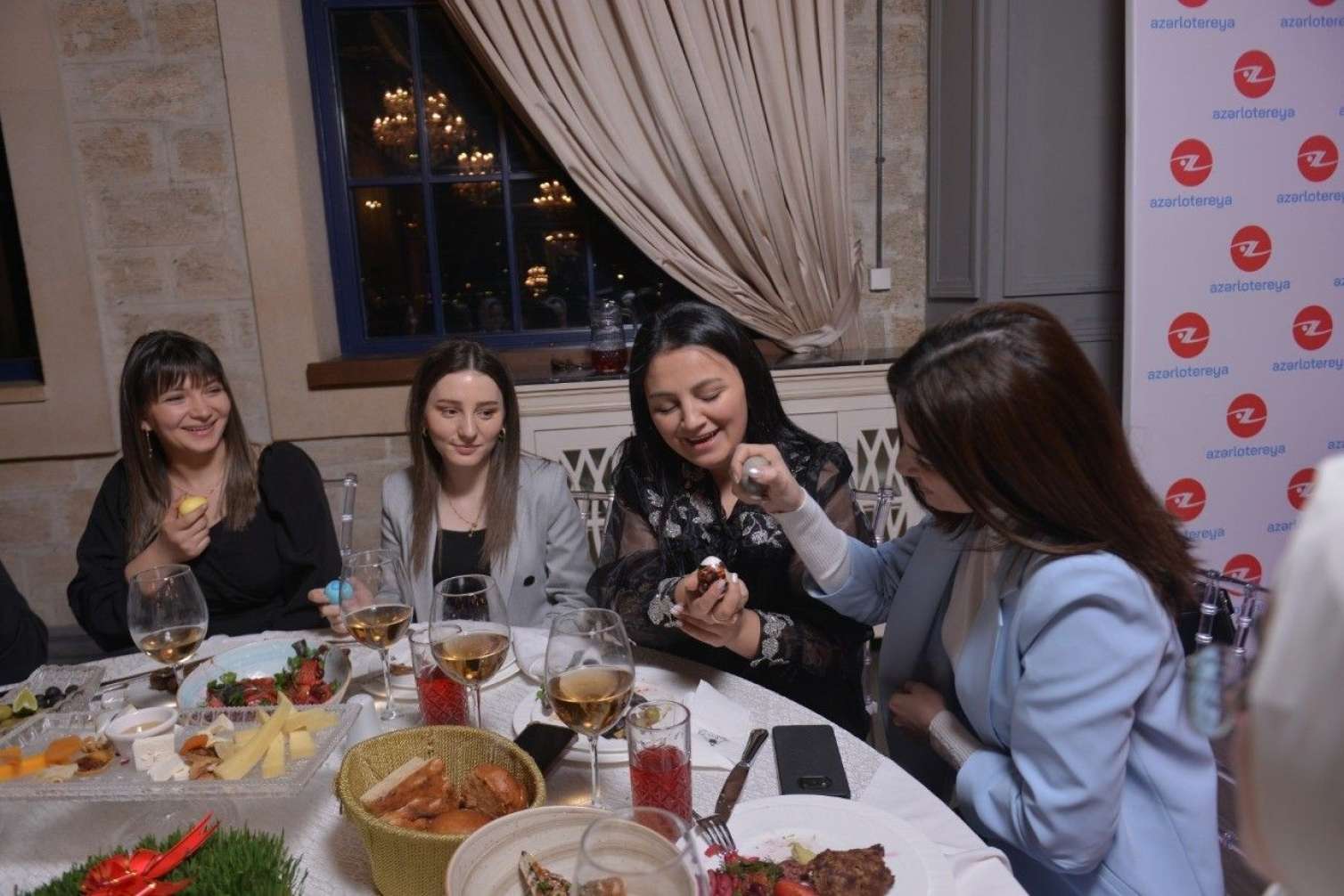 “Azərlotereya”nın şəhid övladları ilə “Novruz” görüşü -  FOTO