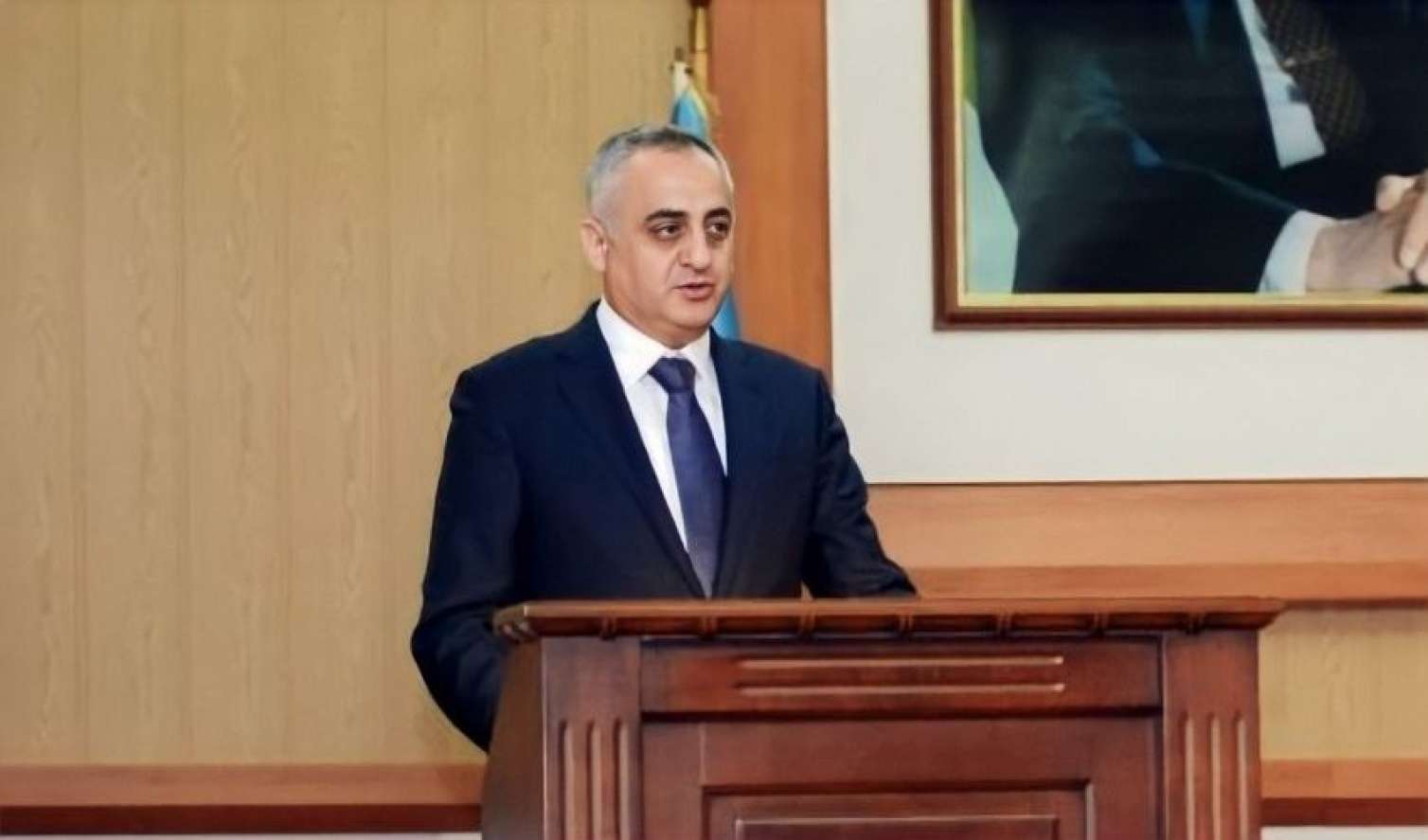 Fuad Nəcəfli Naxçıvanı tərk etdi- Ön sırada oturmağa qoymadılar - FOTO 