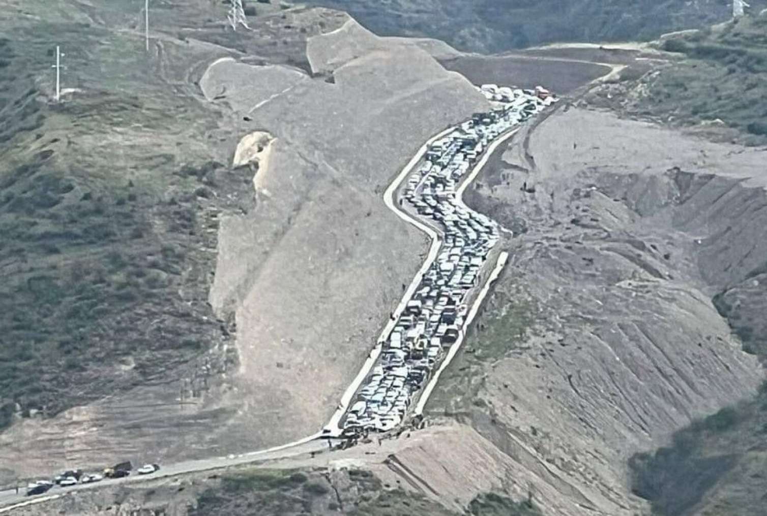 Ən gözəl tıxac... -  FOTO