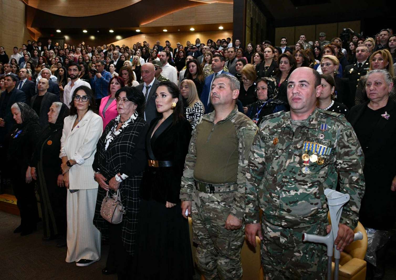 “İgidlərin Sözü”: Qazilər Muğam Mərkəzində qələbəlik yaratdı - FOTOLAR 