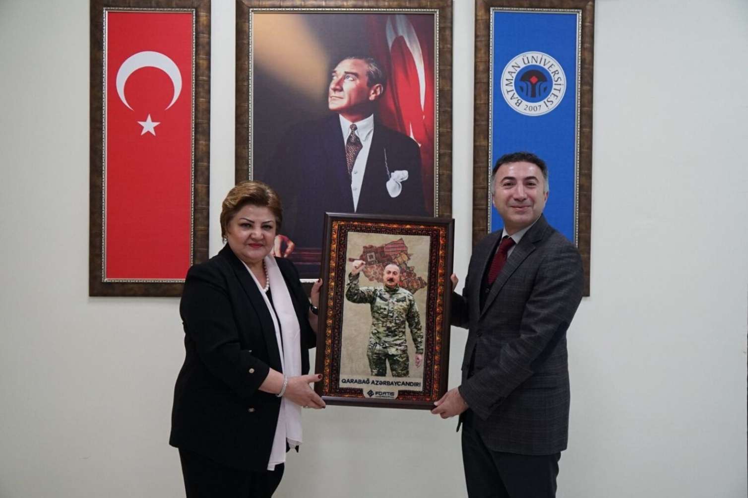 Batman Universitetində Tənzilə Rüstəmxanlı ilə görüş keçirildi – FOTO 