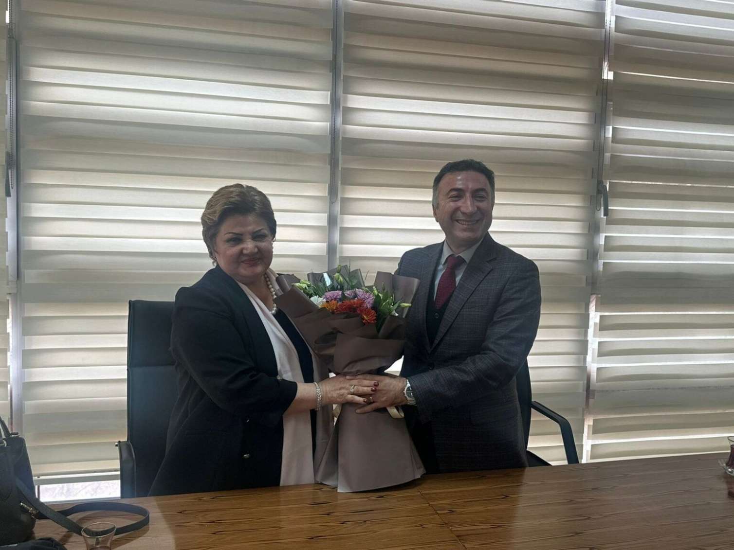 Batman Universitetində Tənzilə Rüstəmxanlı ilə görüş keçirildi – FOTO 