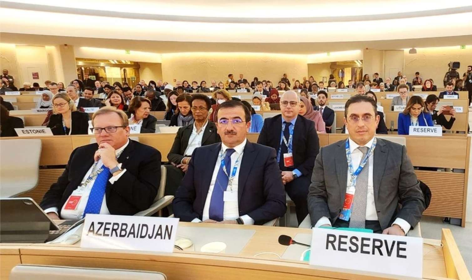 Azərbaycan Cenevrədə yüksək səviyyəli beynəlxalq tədbirdə təmsil olundu -  FOTO