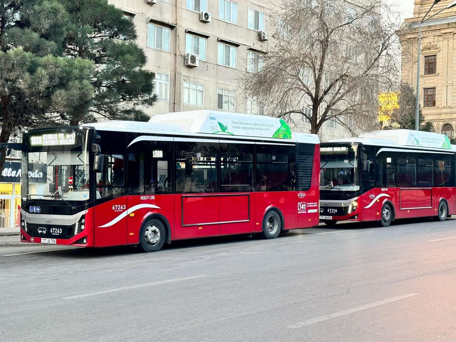 Bakıda bu marşrut xəttinin nömrəsi dəyişdirildi 