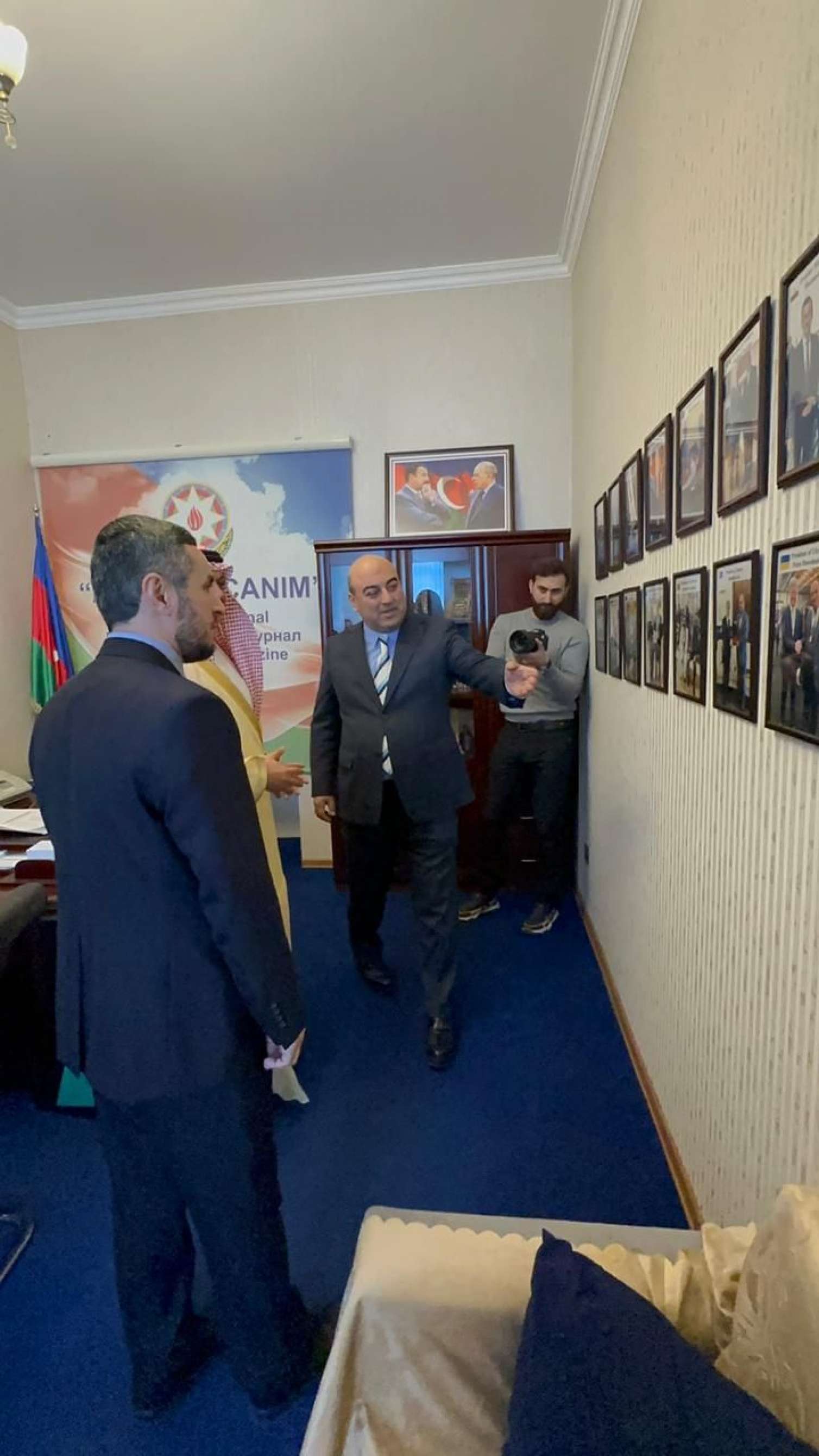 Səfir “Azərbaycanım” beynəlxalq jurnalının kollektivi ilə görüş keçirdi -  FOTO
