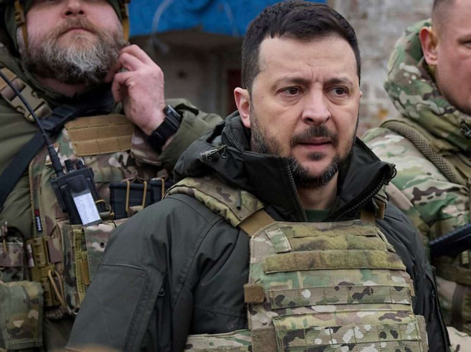 Zelenski Rusiya ilə həmsərhəd ərazilərə getdi 