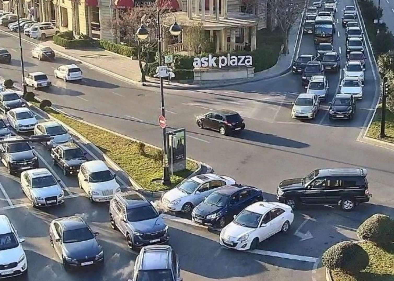 Paytaxt yollarındakı vəziyyət 