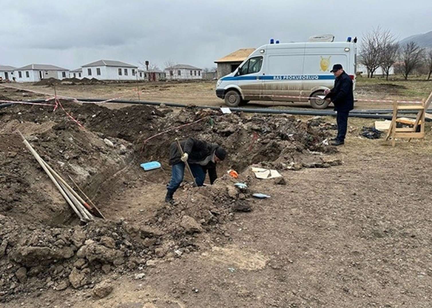 Xocalıda aşkarlanan kütləvi məzarlıqdan daha 5 nəfərin qalıqları tapıldı 