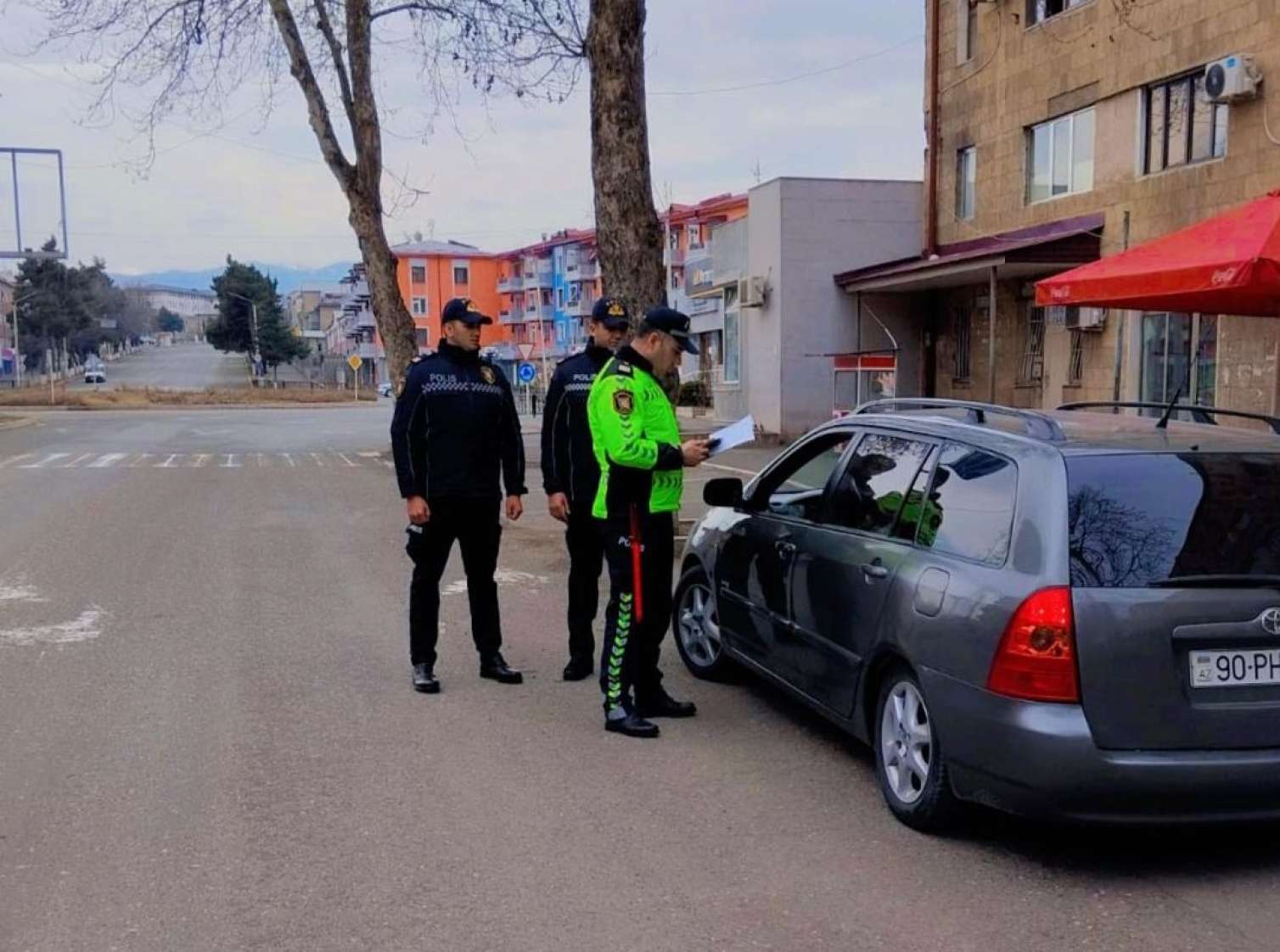 Xankəndidə yol polisi xidmətə başladı 