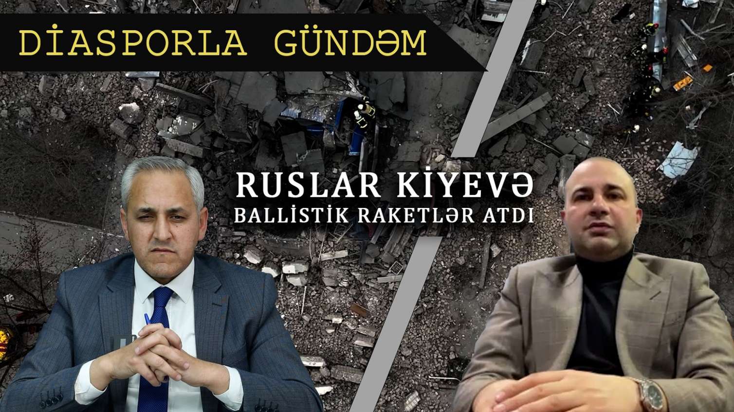 Rusiya iki ballistik raket atdı - Kiyevdə vəziyyət necədir? – VIDEO 