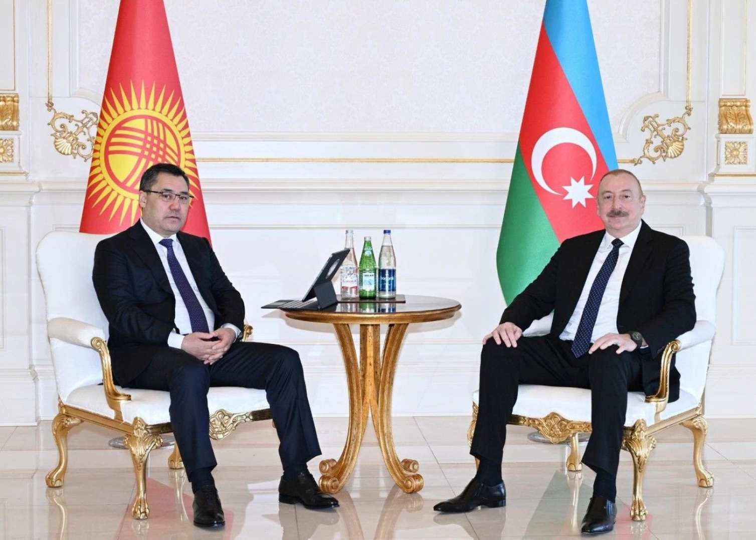 Azərbaycan və Qırğızıstan prezidentləri Ağdam Konfrans Mərkəzi ilə tanış oldular 