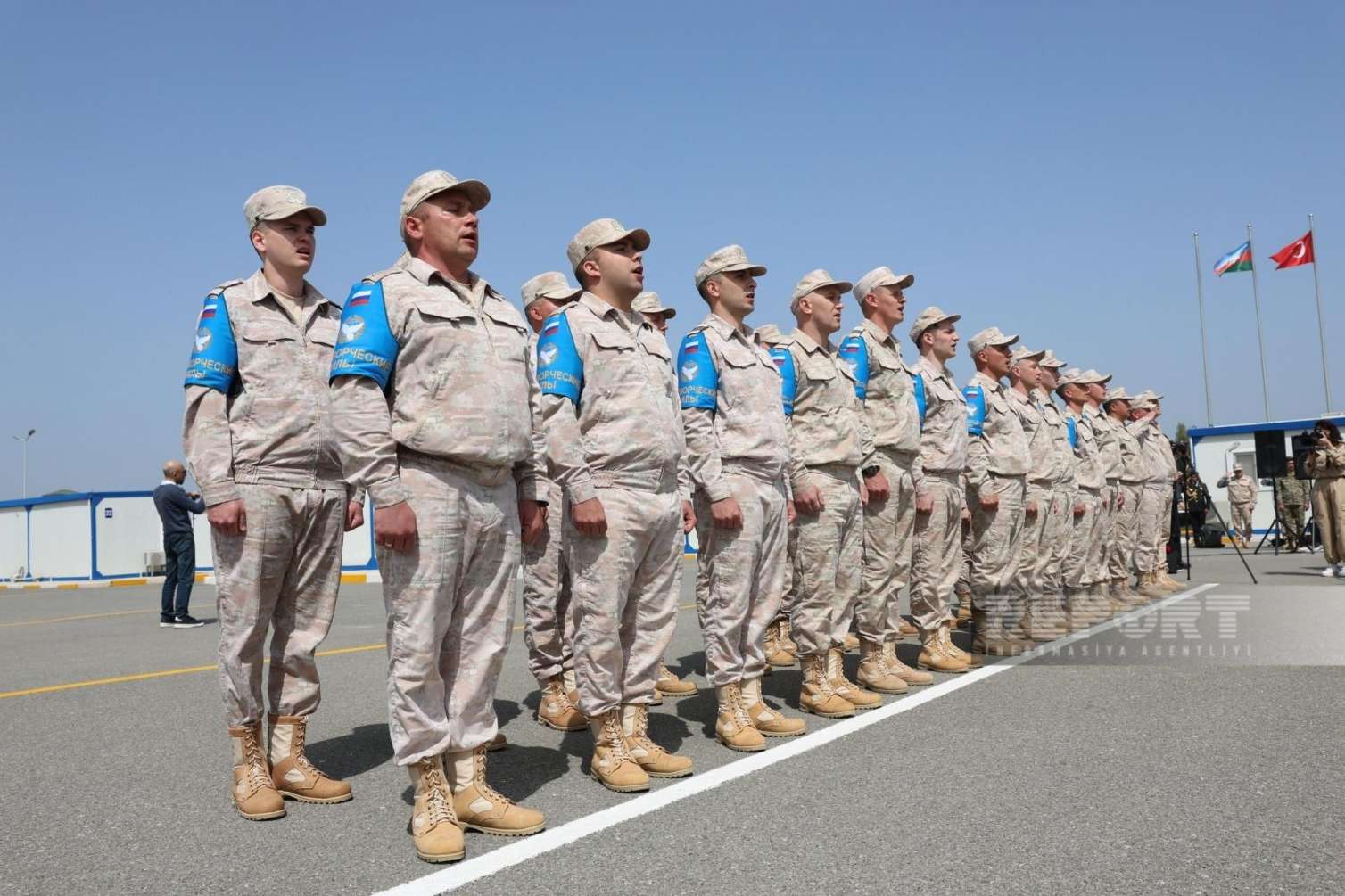 Türkiyə-Rusiya Birgə Monitorinq Mərkəzinin bağlanış mərasimi keçirildi -  FOTO