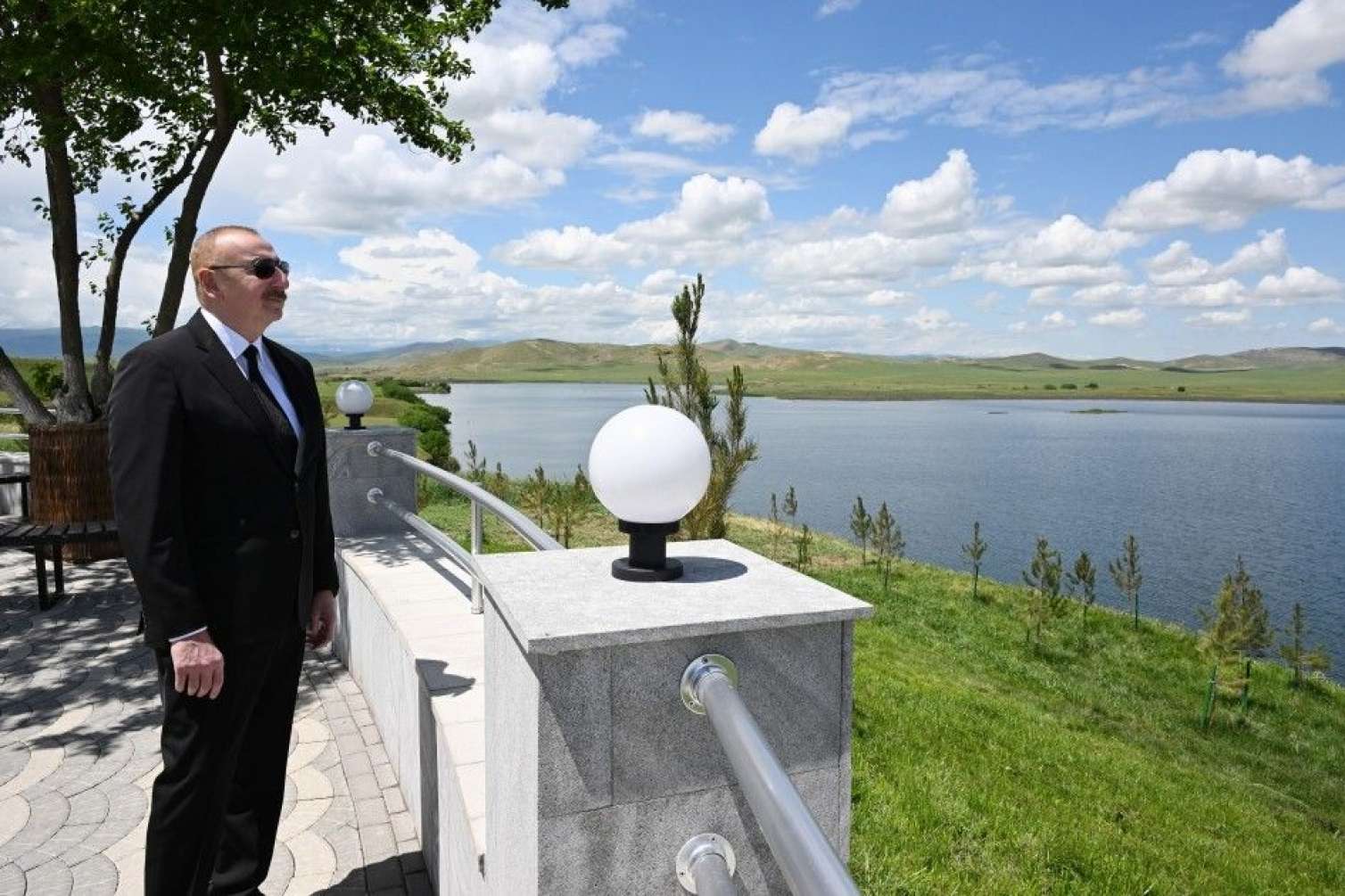 Prezident Füzuliyə getdi -  Yenilənib-FOTO