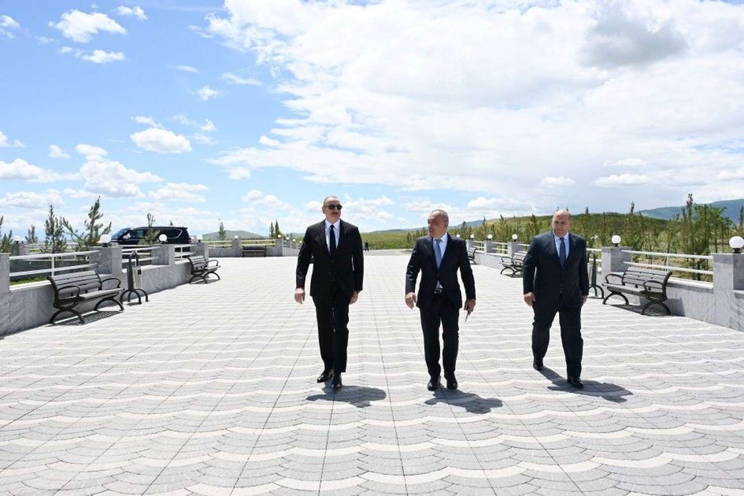 Prezident Füzuliyə getdi -  Yenilənib-FOTO