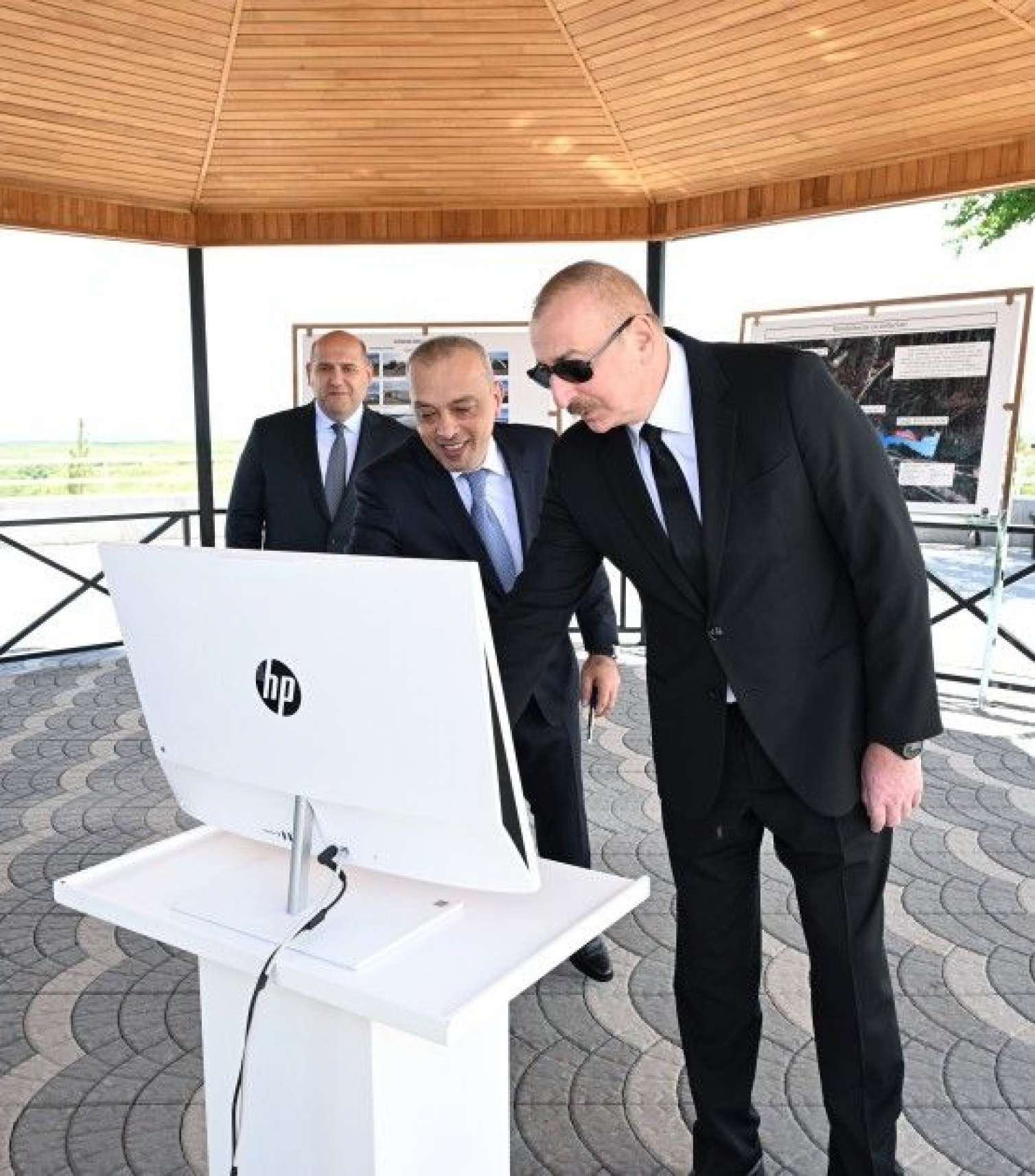 Prezident Füzuliyə getdi -  Yenilənib-FOTO