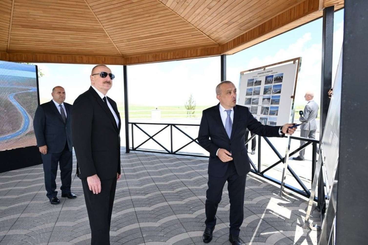 Prezident Füzuliyə getdi -  Yenilənib-FOTO