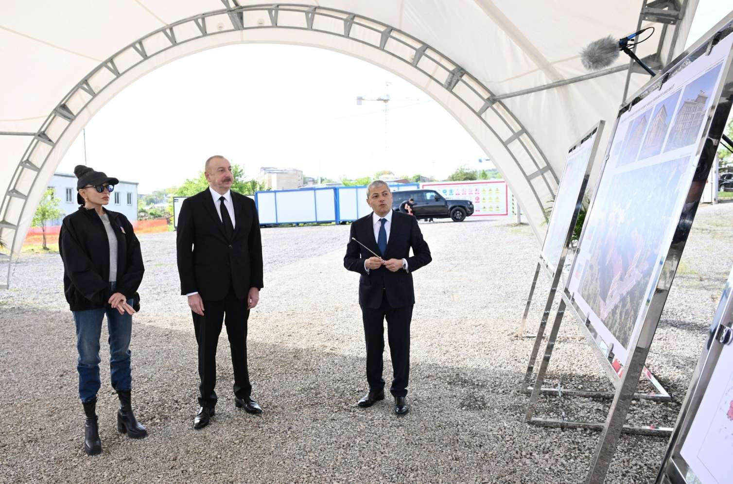 Prezident və xanımı Şuşada -  FOTO