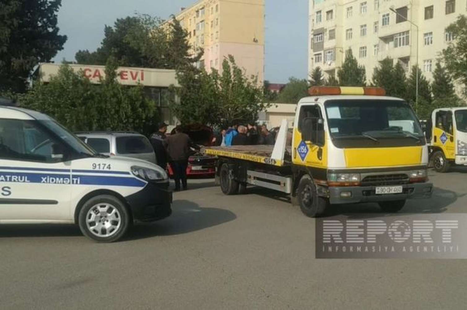 Sumqayıtda zəncirvari qəza: Xəsarət alan var  