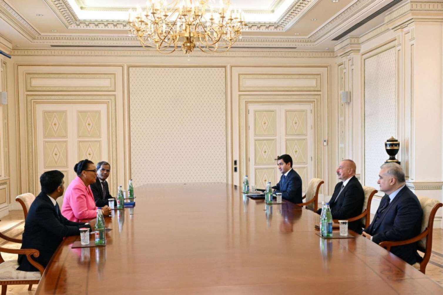 İlham Əliyev Millətlər Birliyinin baş katibini qəbul etdi -  Yenilənib-FOTO