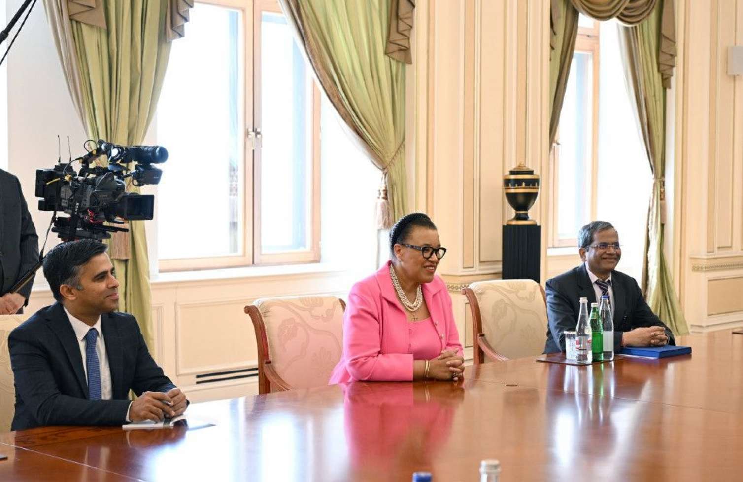İlham Əliyev Millətlər Birliyinin baş katibini qəbul etdi -  Yenilənib-FOTO
