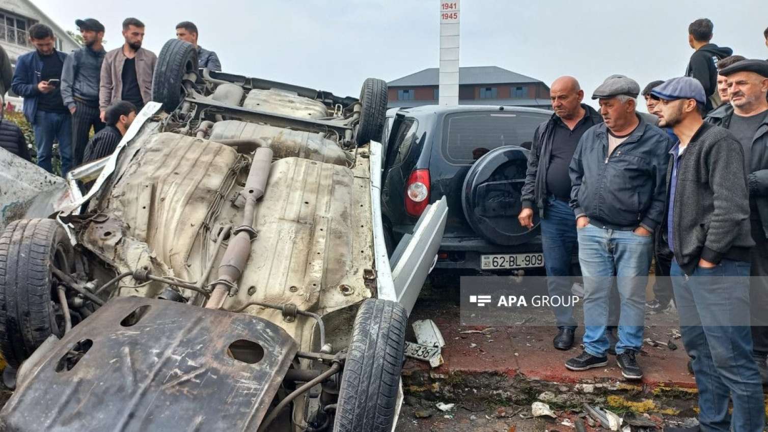 Zaqatalada ağır qəza:  2 nəfər ölüb - FOTO - YENİLƏNDİ