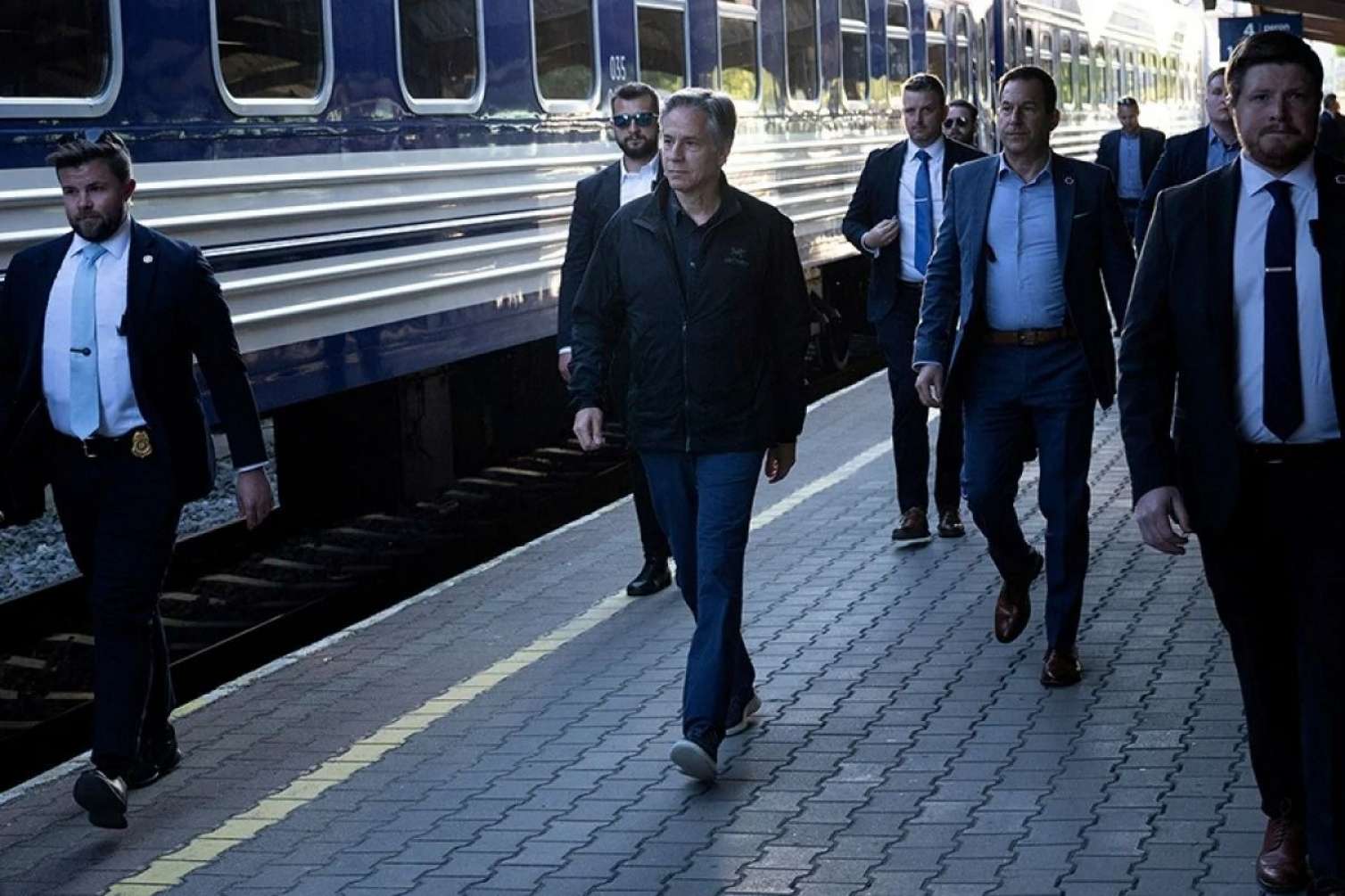 Blinken Ukraynada: Dəstəyimizi göstərmək üçün... -  FOTO